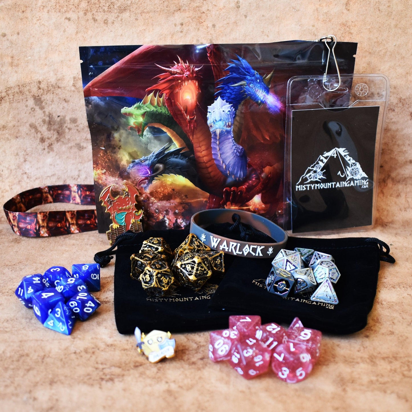 $100 Mystery Dice Bag Bundle Misty Mountain Gaming