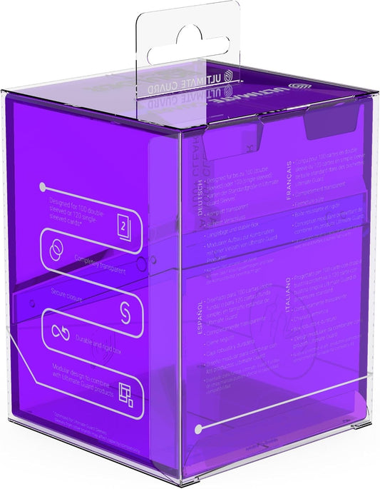 Ultimate Guard Boulder 100+ Clear - Amethyst Ultimate Guard