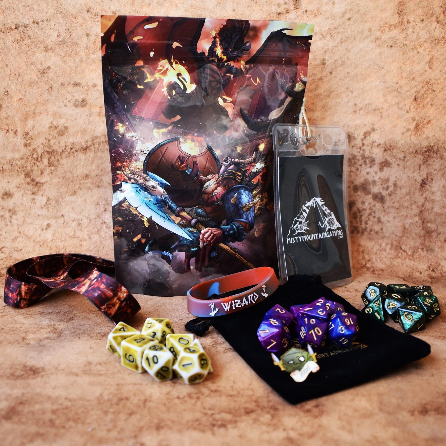$25 Mystery Dice Bag Bundle Misty Mountain Gaming