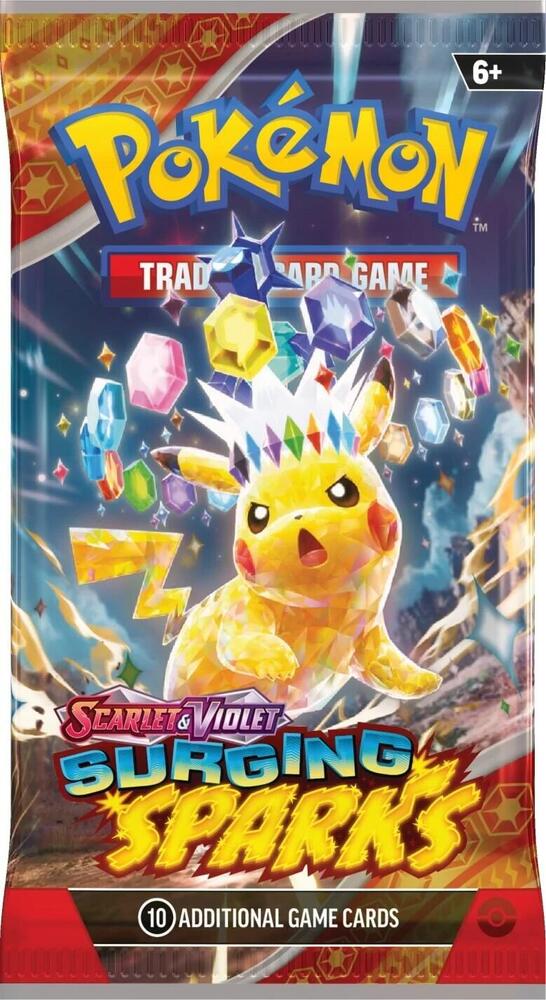 Pokemon: Surging Sparks Booster Pack The Pokemon Company