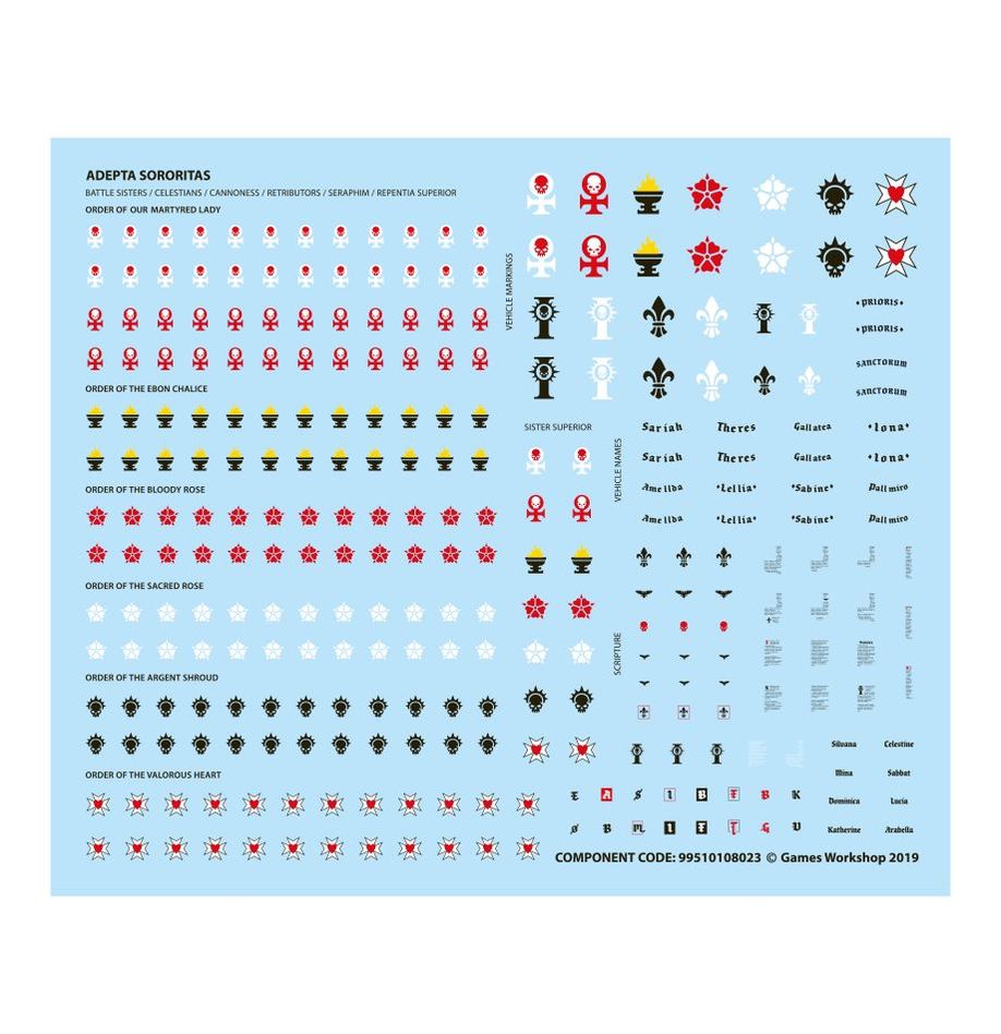 Warhammer 40K: Battle Sisters Squad Games Workshop