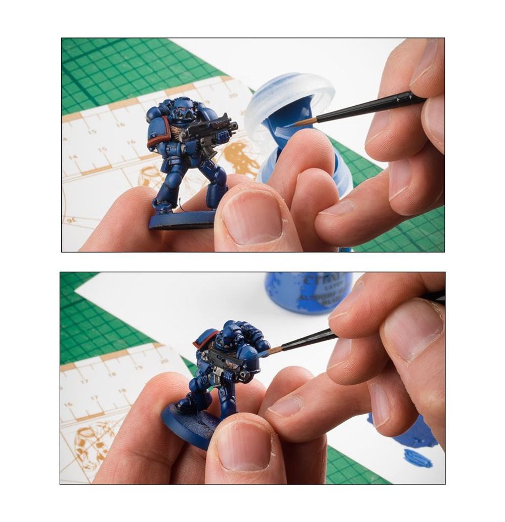 Citadel Medium Layer Brush Games Workshop