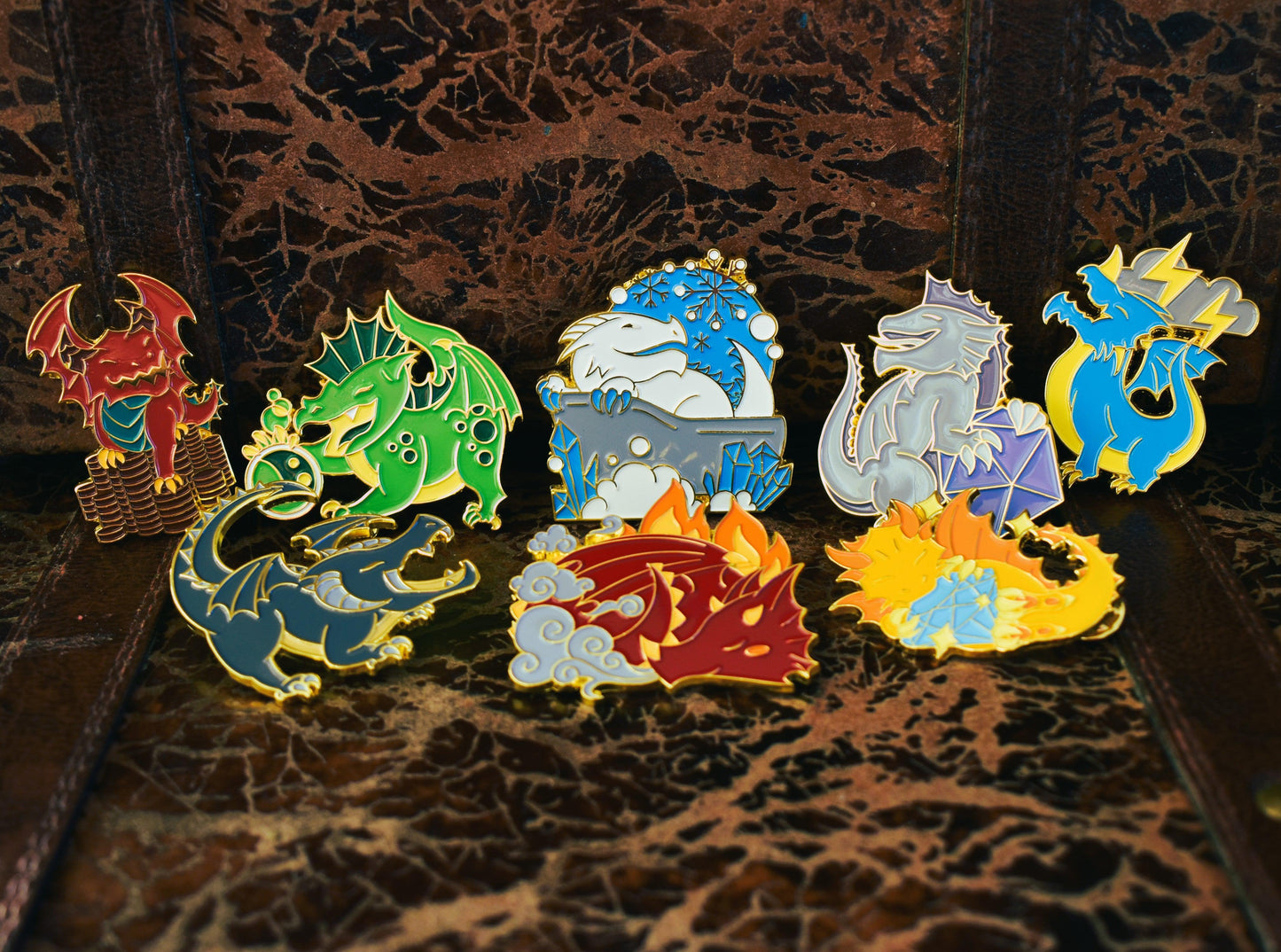 Dragon Pin Bundle Misty Mountain Gaming