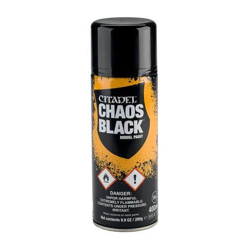 Citadel Chaos Black Primer Games Workshop