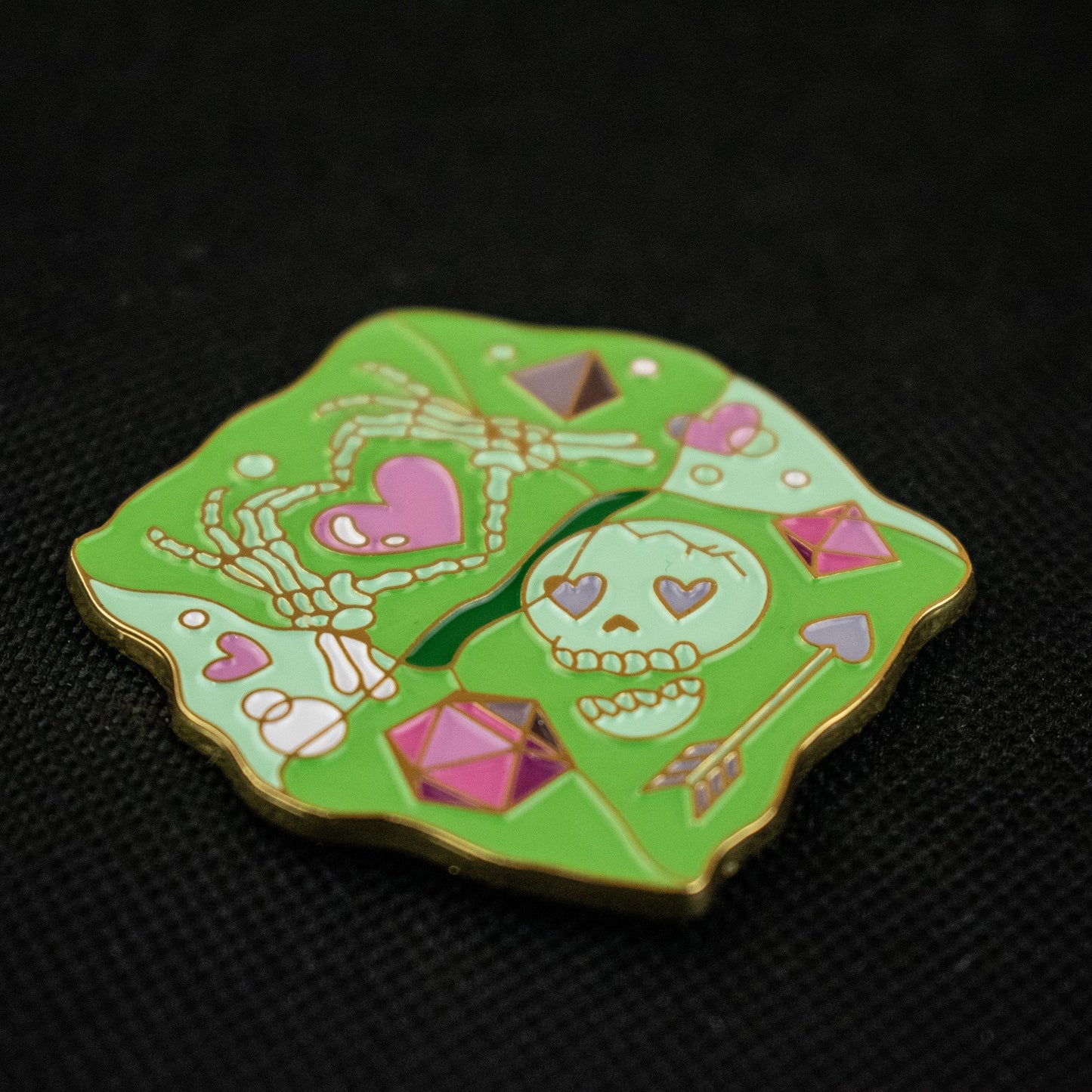 Gelatinous Cube D&D Pin Misty Mountain Gaming