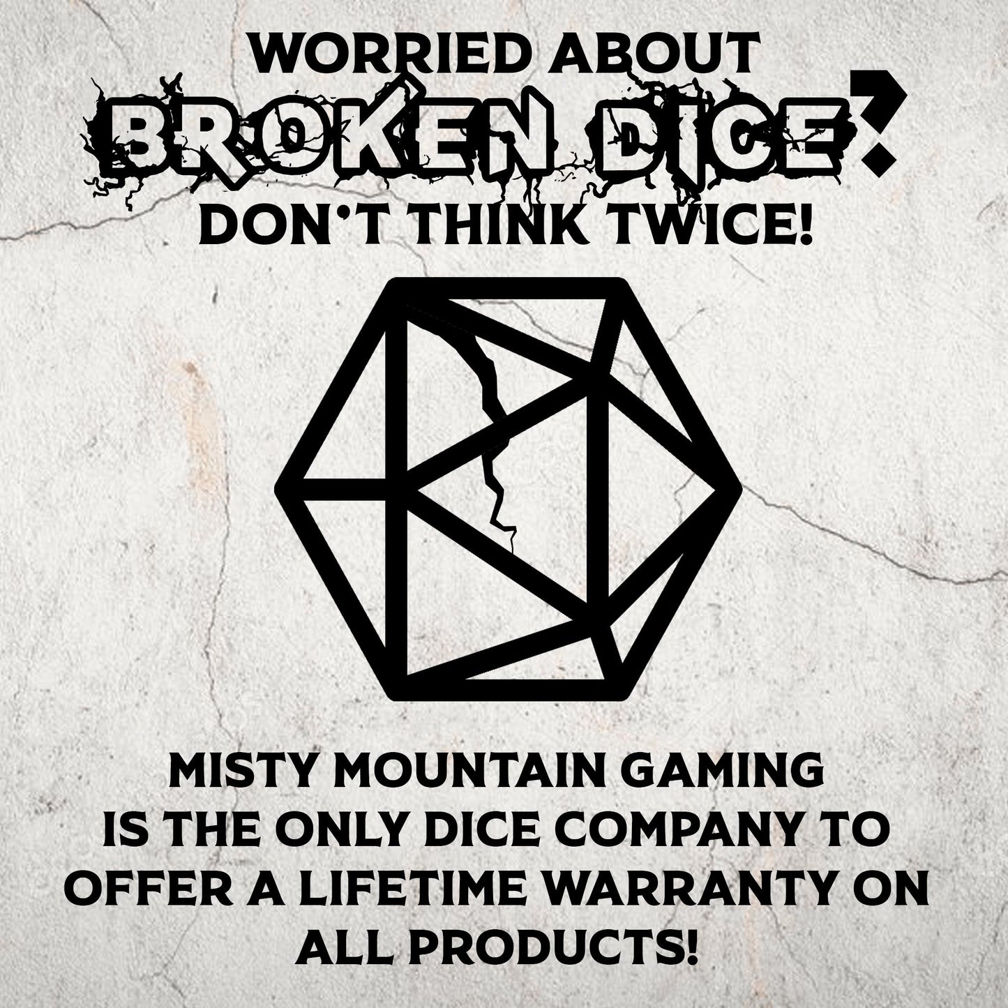Spellcaster Purple Glass Dice Set Misty Mountain Gaming