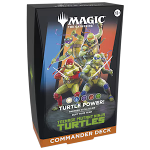 Teenage Mutant Ninja Turtles - Turtle Power! Commander Deck Wizards of the Coast