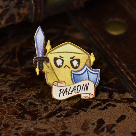 Paladin Class Pin Misty Mountain Gaming