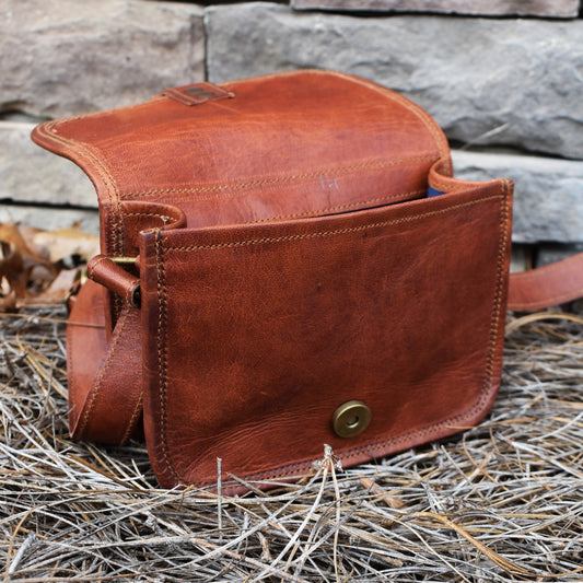 The Ranger Leather Satchel - Small Misty Mountain Gaming