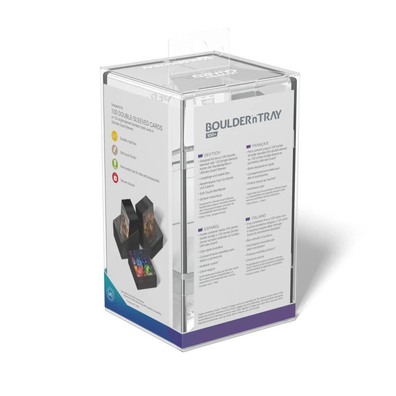 Boulder'n'Tray 100 - Clear Ultimate Guard