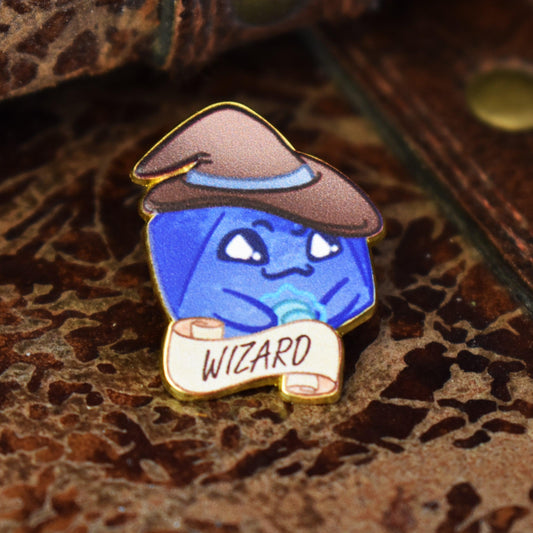 Wizard Class Pin Misty Mountain Gaming