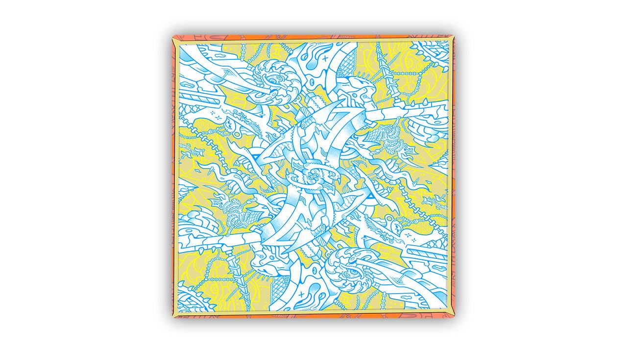 Auto Mat Grainlur White 2 Player Cloth Playmat Jankmats