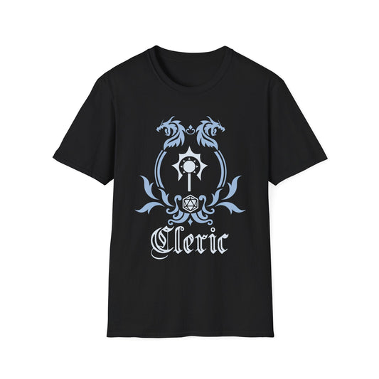D&D Cleric Class Emblem T-Shirt Sunburst RPG