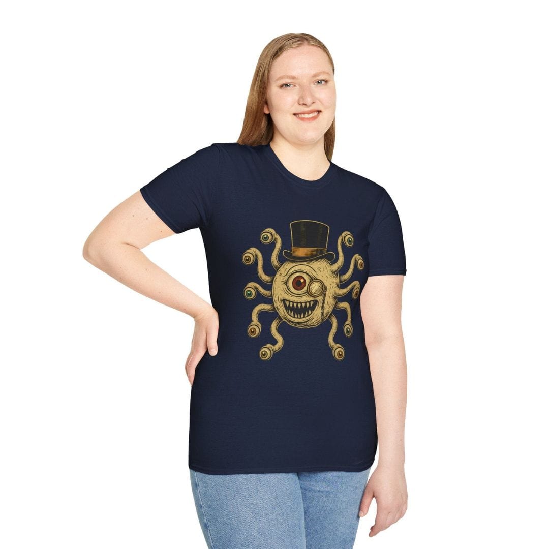 D&D Dapper Beholder Shirt Sunburst RPG