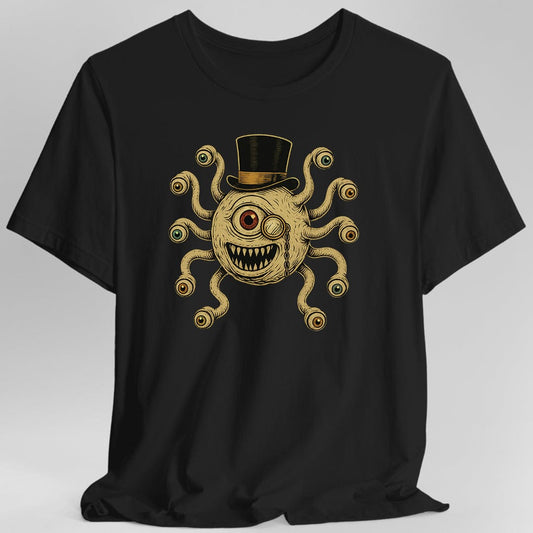 D&D Dapper Beholder Shirt Sunburst RPG