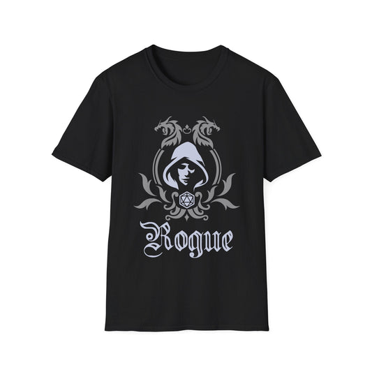 D&D Rogue Class Emblem T-Shirt Sunburst RPG