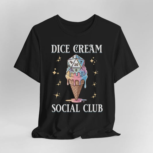 Dice Cream Social Club T-shirt Sunburst RPG
