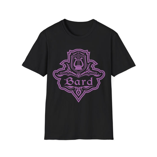 DnD Bard Class Emblem T-Shirt Sunburst RPG