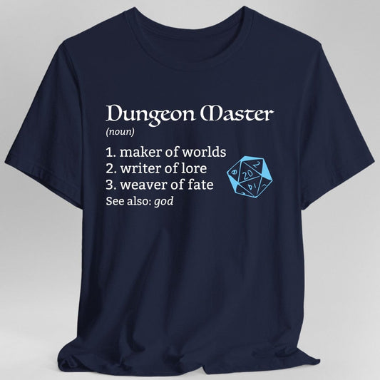 Dungeon Master Definition D&D T-Shirt Sunburst RPG