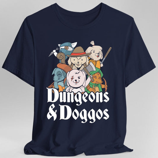 Dungeons and Doggos Shirt Sunburst RPG
