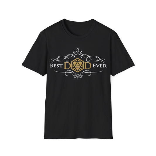 Dungeons and Dragons Dad Shirt Sunburst RPG