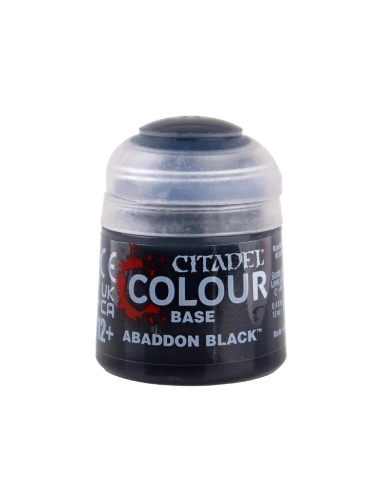 Citadel Colour - Base: Abaddon Black Games Workshop