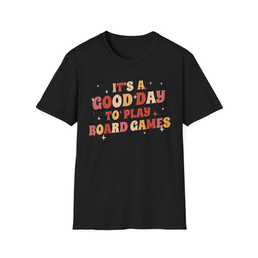 Good Day to Play Board Games T-Shirt Sunburst RPG