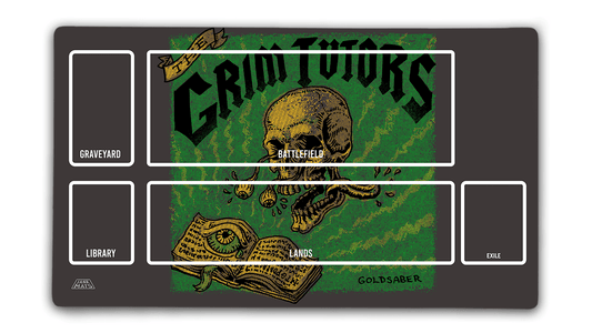 Grim Tutors Learn to Play MTG Playmat Jankmats