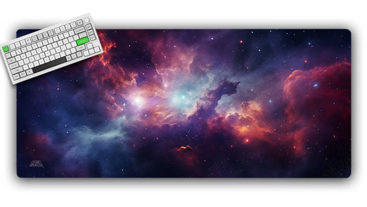 In a Galaxy TCG Playmat or XL Desktop Jankmats