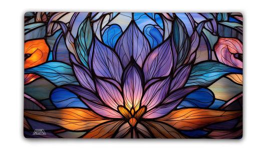 Lotus Stained Glass Playmat Jankmats