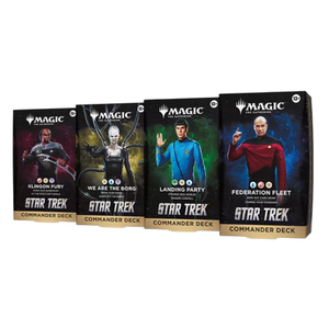 Star Trek Commander Deck Case (1 of each deck) Wizards of the Coast