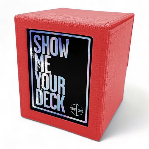 Show Case Deck Box: Red Showcase