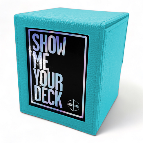 Show Case Deck Box: Teal Showcase