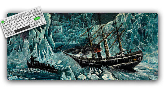 The Glacier TCG Playmat or XL Desktop Jankmats