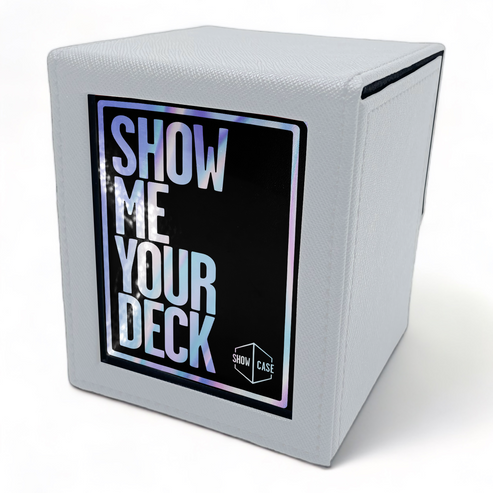Show Case Deck Box: White Showcase