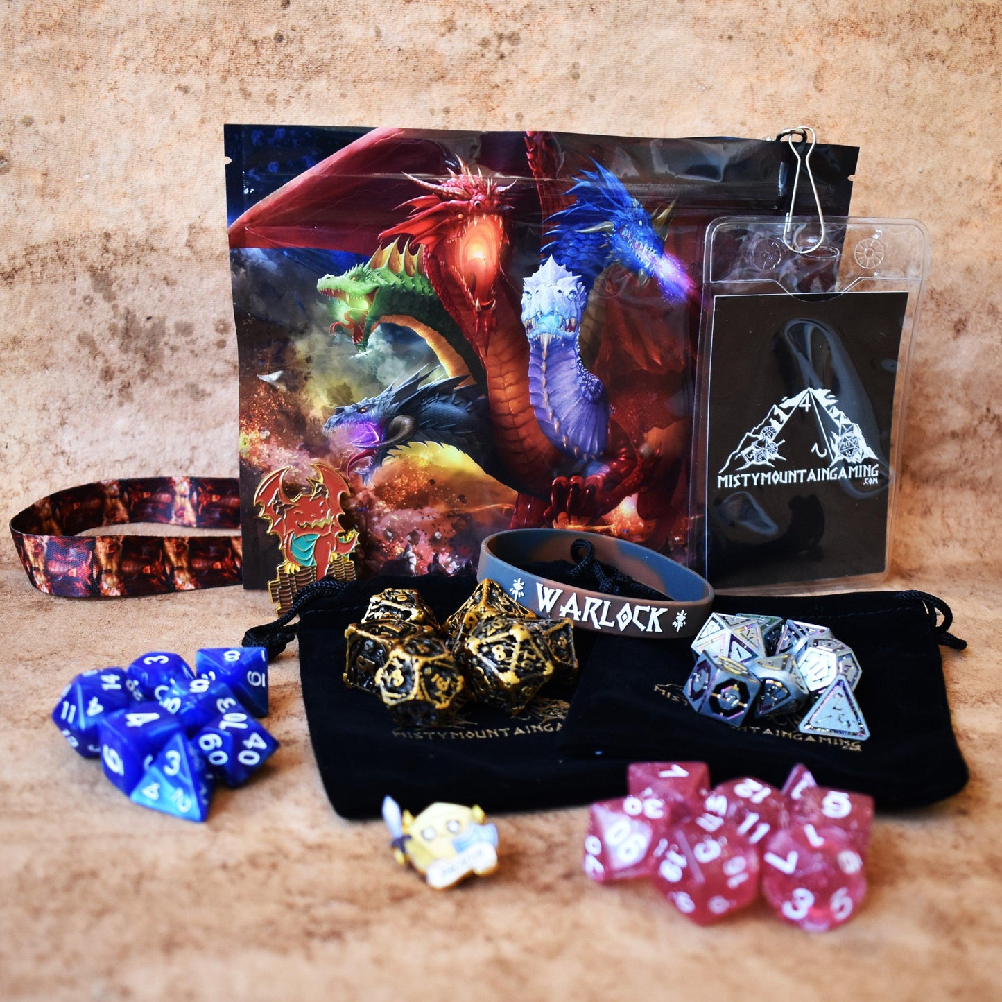$100 Mystery Dice Bag Bundle Misty Mountain Gaming