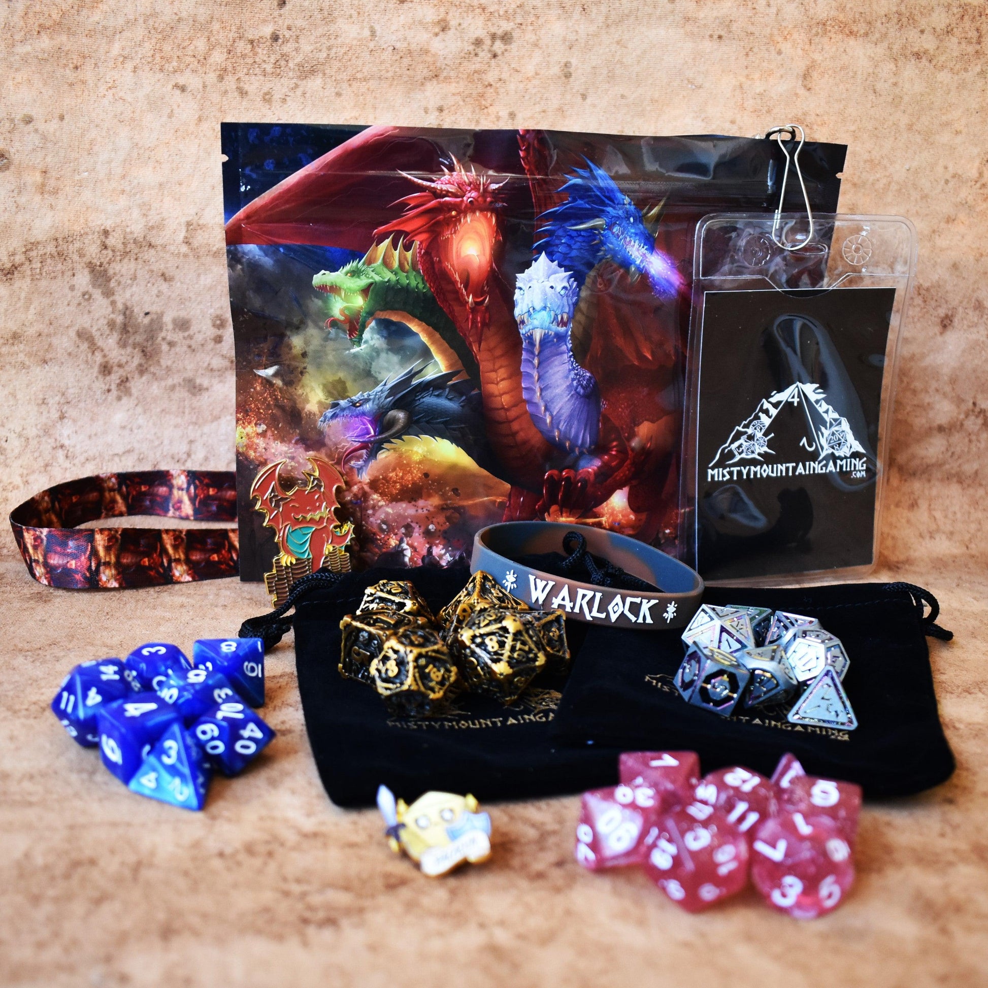 $100 Mystery Dice Bag Bundle Misty Mountain Gaming