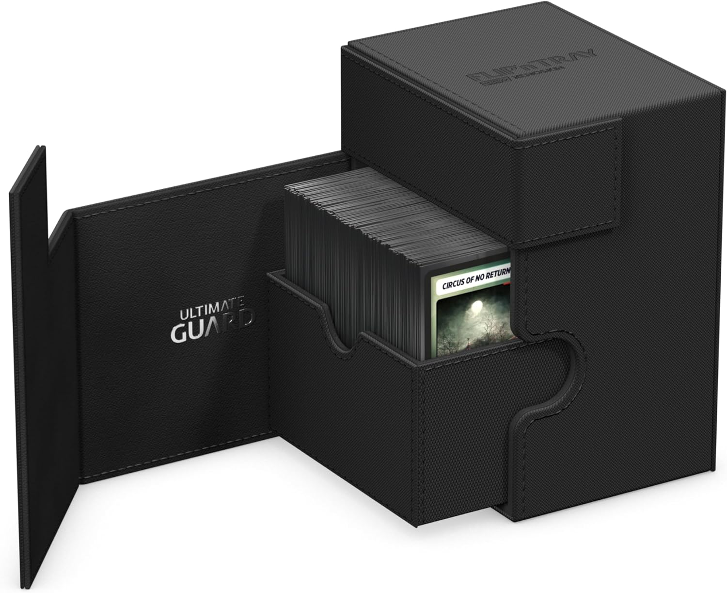Ultimate Guard Flip`n`Tray 133+ XenoSkin - Black Ultimate Guard