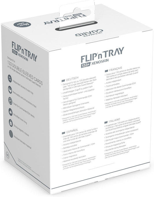 Ultimate Guard Flip`n`Tray 133+ XenoSkin - Grey Ultimate Guard