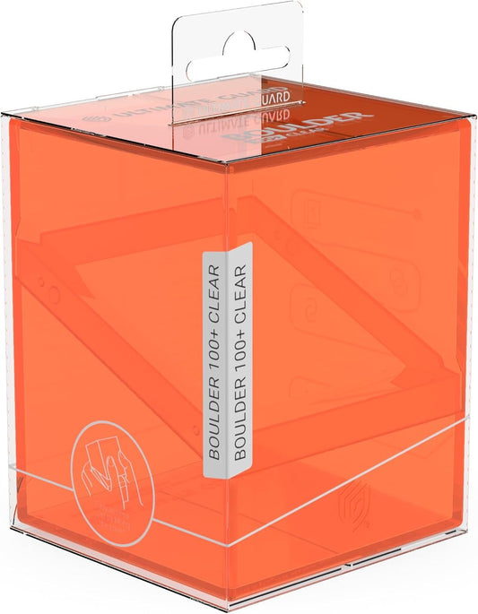 Ultimate Guard Boulder 100+ Clear - Poppy Topaz Ultimate Guard