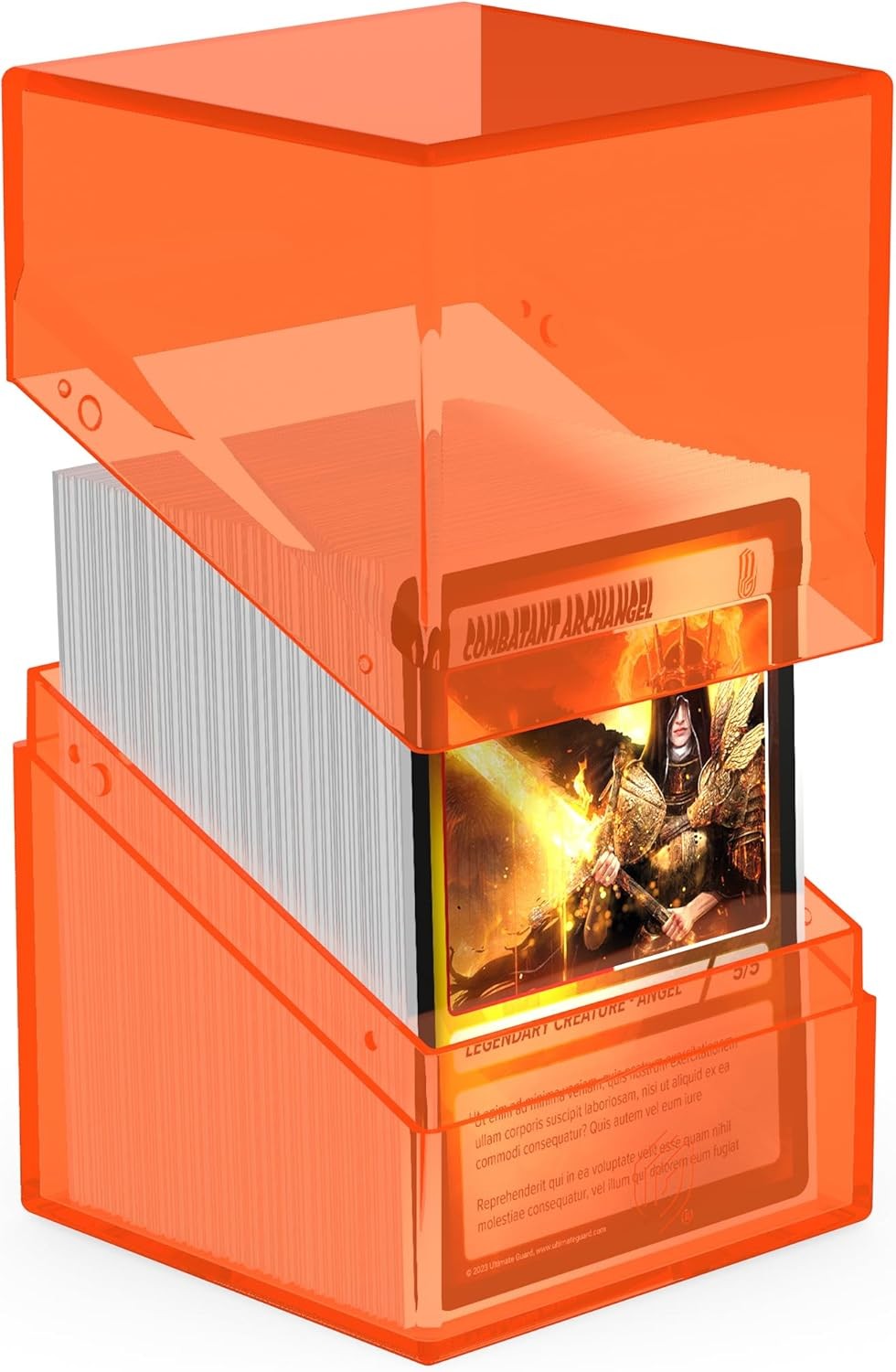 Ultimate Guard Boulder 100+ Clear - Poppy Topaz Ultimate Guard