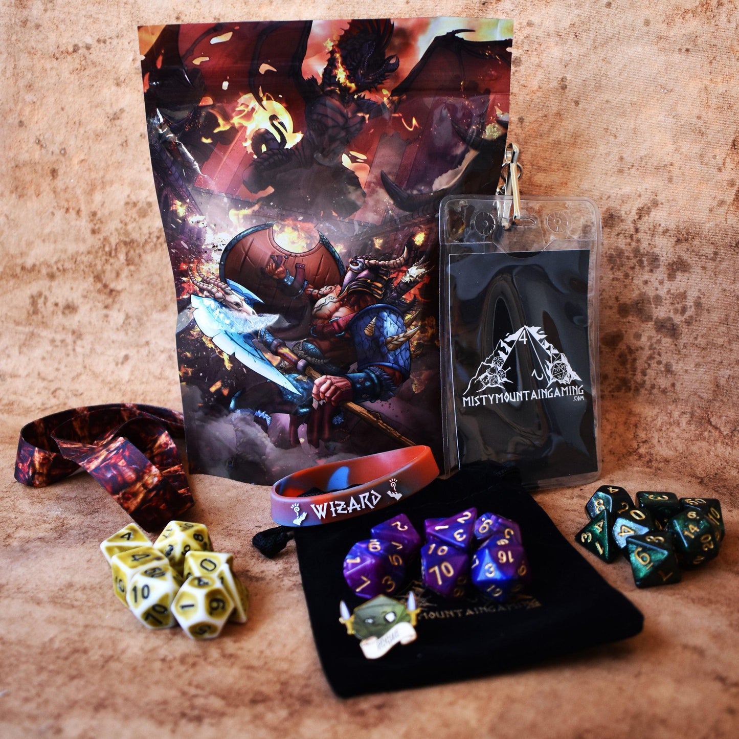 $25 Mystery Dice Bag Bundle Misty Mountain Gaming