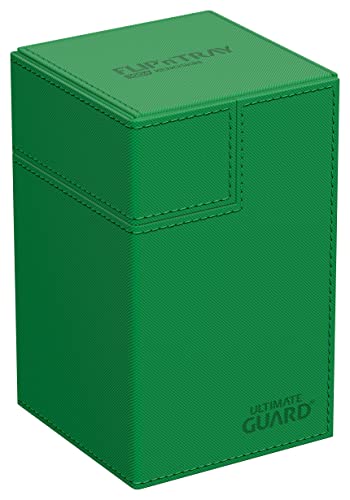 Ultimate Guard Flip`n`Tray 100+ Monocolor - Green Ultimate Guard
