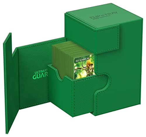 Ultimate Guard Flip`n`Tray 100+ Monocolor - Green Ultimate Guard