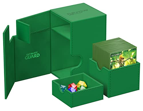 Ultimate Guard Flip`n`Tray 100+ Monocolor - Green Ultimate Guard