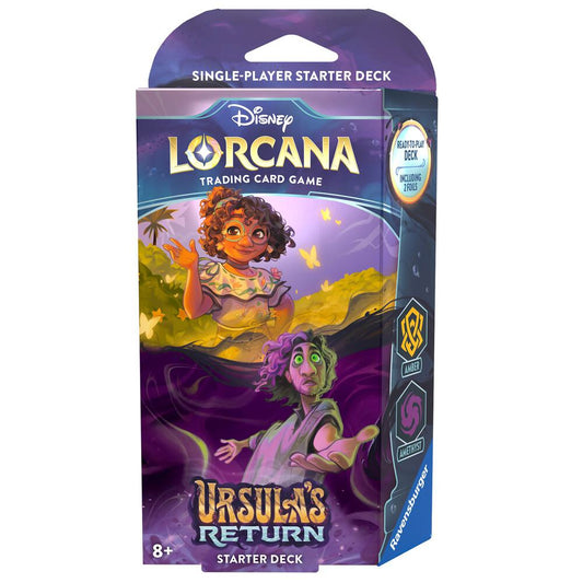 Lorcana: Amber & Amethyst Ursula's Return Deck