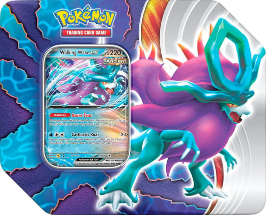 Pokemon: Paradox Clash Tin (Walking Wake ex) The Pokemon Company