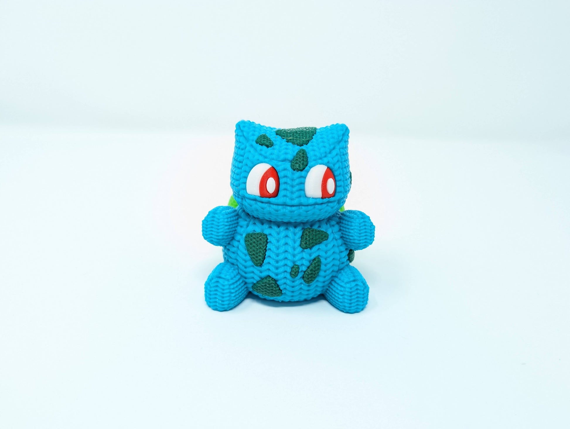 Bulbasaur Knit Style Figurine Giant Turtle Creations