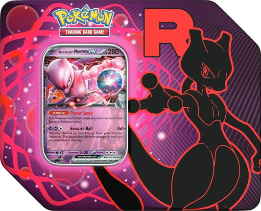 Pokémon: Team Rocket Tin (Team Rocket's Mewtwo ex) The Pokemon Company