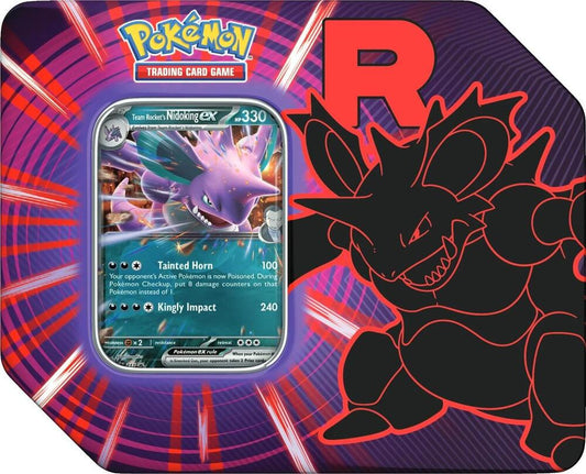 Pokémon: Team Rocket Tin (Team Rocket's Nidoking ex) The Pokemon Company